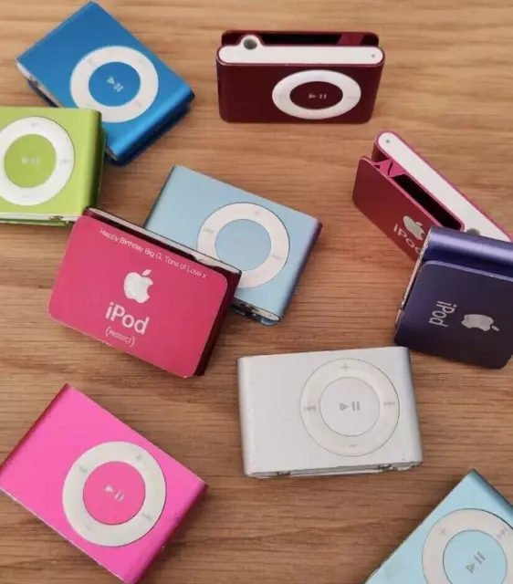 Apple iPod Shuffle 2nd Generation Model A1204 1GB All Colors Tested and Working