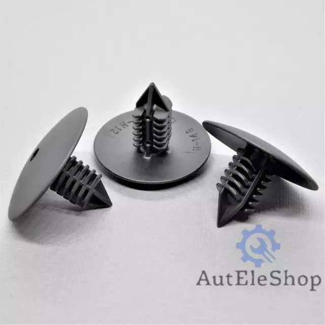 10X RADHAUSSCHALE RADKASTEN Befestigung Clips Für RENAULT MEGANE II EUR 12,99 - DE