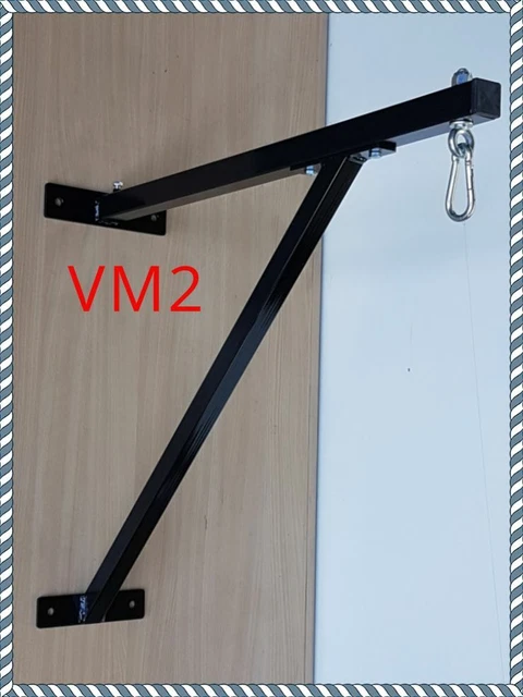 Supporto Murale Professionale Per Sacco Da Boxe Con Gancio A Bandiera E Moschettone - Resistenza Oltre 200kg - Foto 10