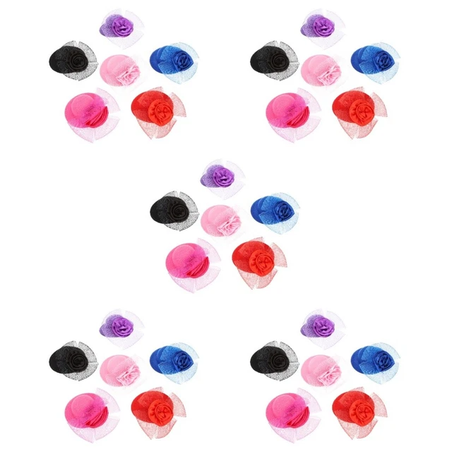 30 pcs Clothing Decor Tiny Hats Miniature Tiny Hats