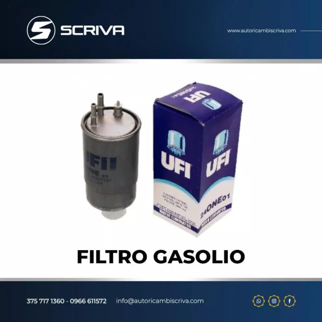 Filtro Gasolio Ufi Alfa 159 Brera Stilo Punto Croma Mito 1.3 1.6 2.0 Mjtd24One01