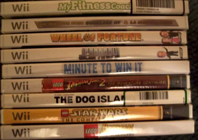 WII Game Lot  #2- Pick and Choose - ALL BRAND NEW/SEALED