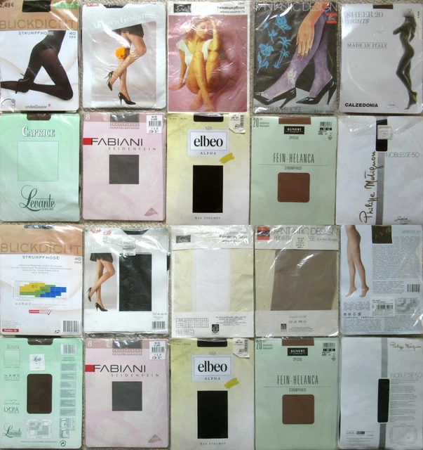 Collants Fantaisie Noir Transparent - Marque Kunert - Taille 46-48 - Neuf Avec étiquettes