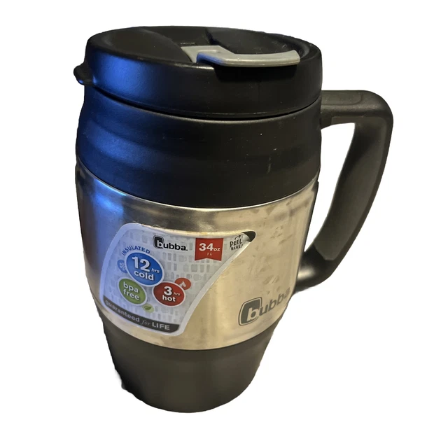 BUBBA KEG 34oz TRAVEL MUG Stainless Steel Insulated Black