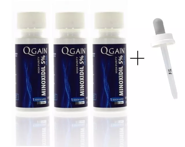 ler reference genvinde QGAIN HIGH PURITY Minoxidil 5% for MEN 3 month supply 3 x 60mL EUR 29,99 -  PicClick IT