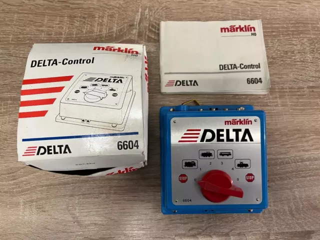 Märklin Delta Throttle Control 6604 Good Condition Full Function Boxed