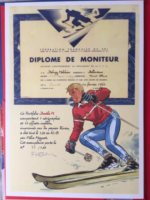 Félix Meynet - Portfolio Double M - Ski sports d’hiver, neige, Alpes - BD 2