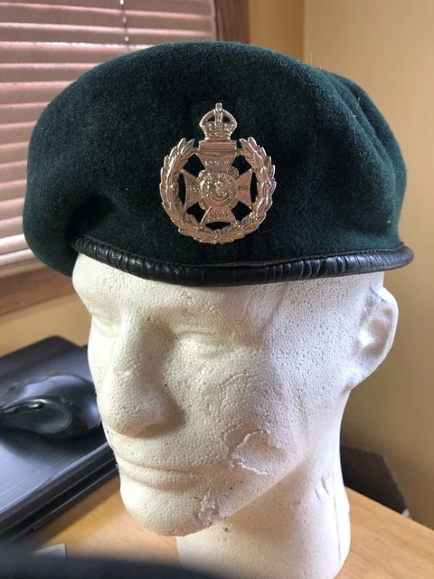 WW2 British Army Beret, The Rifle Brigade Regiment, Territorial Battalions
