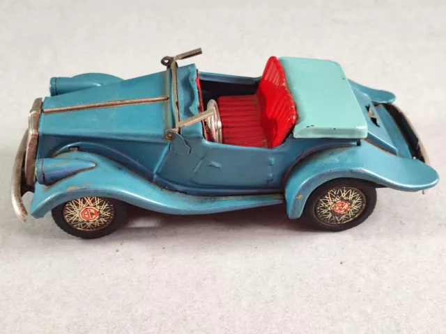 Macchina Mg Giocattolo In Latta Frizione Made In Japan S-333 Sss - Tin Toy 1950