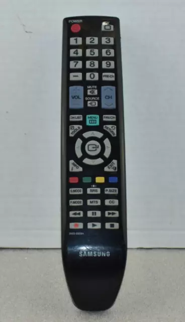 Samsung LCD LED HDTV Remote Control OEM Black BN59-00856A