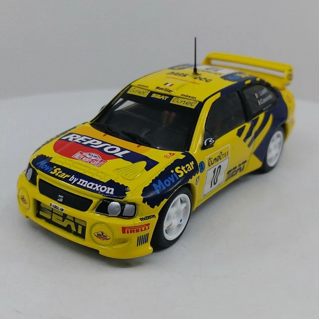 Miniature Seat Cordoba WRC N°10 Rallye Finlande 1999 - Vitesse 1/43 En Boîte