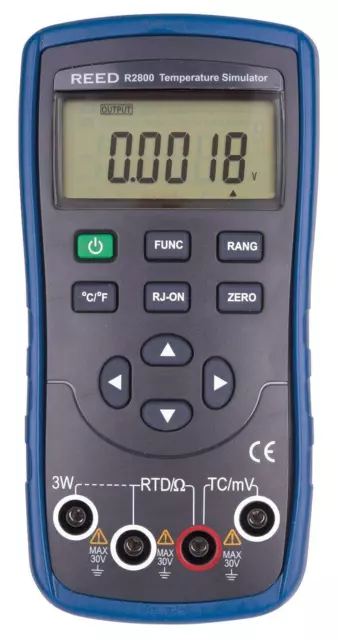 R2800 Temperature Simulator (Thermocouple and RTD)