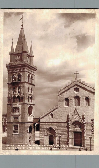 Messina Campanile Orologio Storico e Astronomico F. piccolo  spedita