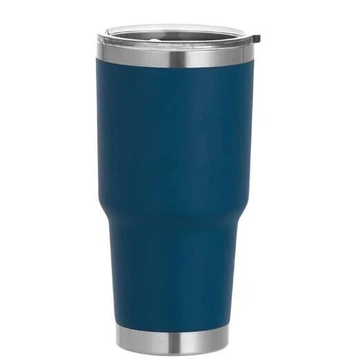 30 Oz Stainless Steel Insulated Tumbler Travel Mug For Hot Cold Coffee With Lid