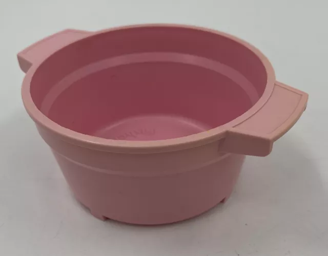 Fisher Price Fun with Food Pot Pan Stove Replacement Part Dish Pink **READ**