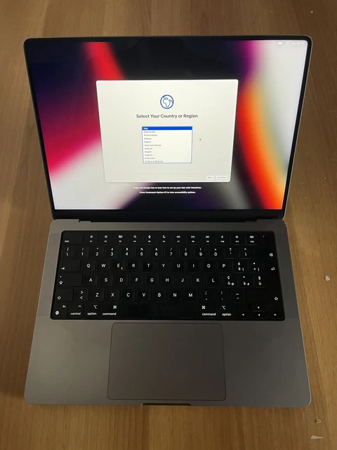 Apple 2021 MacBook Pro (14" Chip M1 Pro CPU 10-core e GPU 16‑core 1 TB