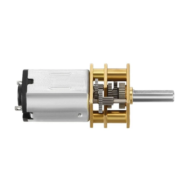 DC 3V 15RPM Turbine Reduction Motor Metal Electric Motors RC Car, Robot