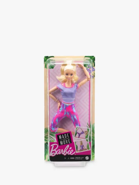 Doll with Green Dress BARBIE Made to Move(green) Showing Different Yoga  Poses