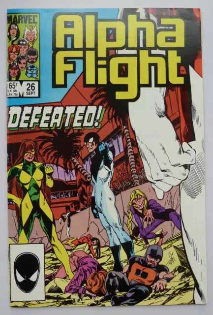 Alpha Flight #27 - Marvel Comics - October 1985 VF+ 8.5