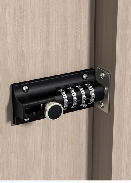 Door code lock Zinc-alloy bolt safety latch combination digital padlock hardware