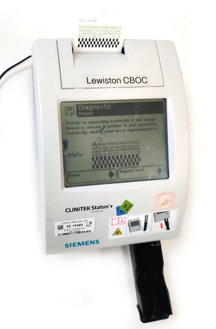 Status Plus SIEMENS CLINITEK STATUS Plus Urinalysis Urine Chemistry Analyzer SN ...