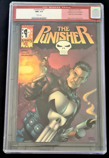 US - The Punisher Vol.3 # 1 CGC 9.6 - Marvel Knights Garth Ennis, old label 2000