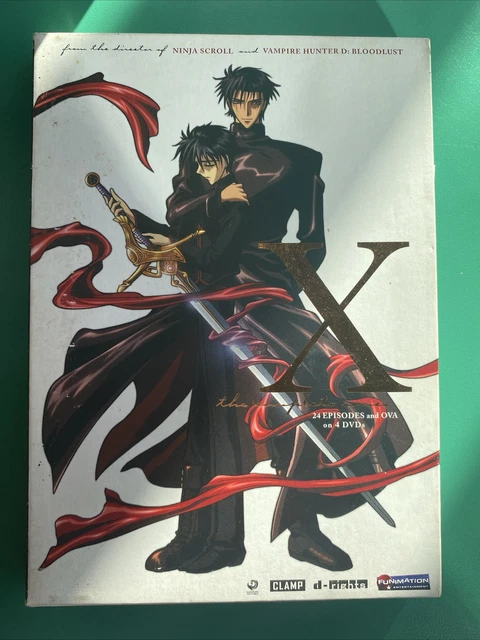 X: THE COMPLETE Series DVD 4-Disc Set Clamp FUNimation Anime Classics ...