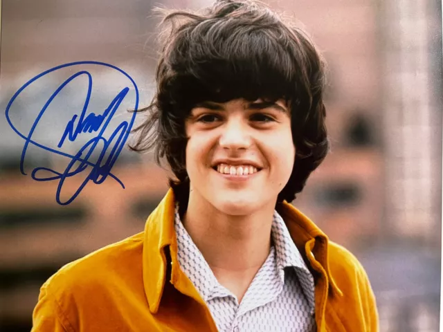 Donny Osmond Music Icon Signed 8x10 Photo