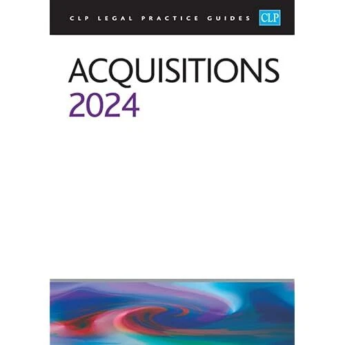 ACQUISITIONS 2024 LEGAL Practice Course Guides (LPC) by of Law