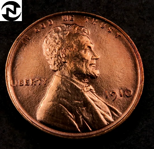 1910 Lincoln Wheat Penny Cent ~ Gem BU (red) ~ Better Date! ~ 1 Coin