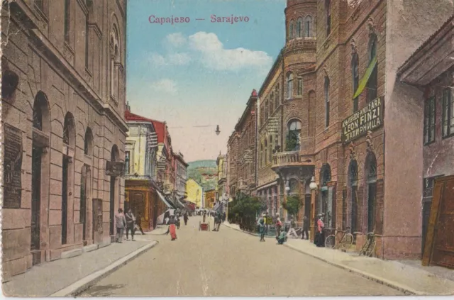 Bosnia And Herzegovina  Sarajevo Capajebo Old Postcard Cover