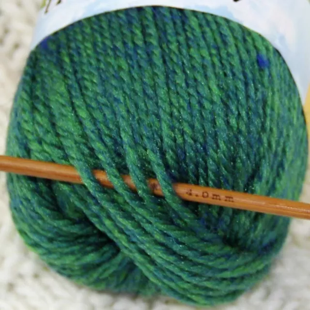 Sale New 1Ballsx50gr Hand Yarn Knitting Wool Silk Warm Rugs Wrap Shawl Scarf 23