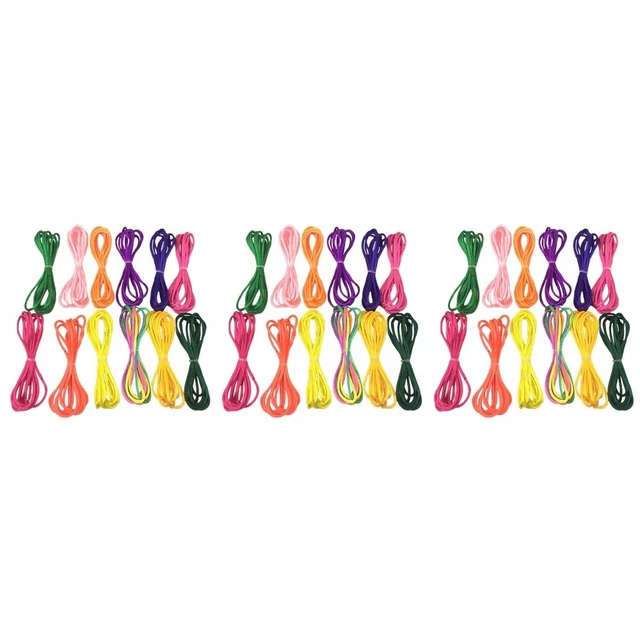 36 piezas Cuerda para dedo arco iris Cuerda para dedo fume Cuerda para dedo Divertido Juego de cuerda