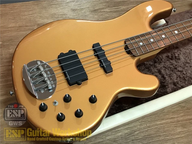 Lakland SK-4CL GOLD / ROSE FB