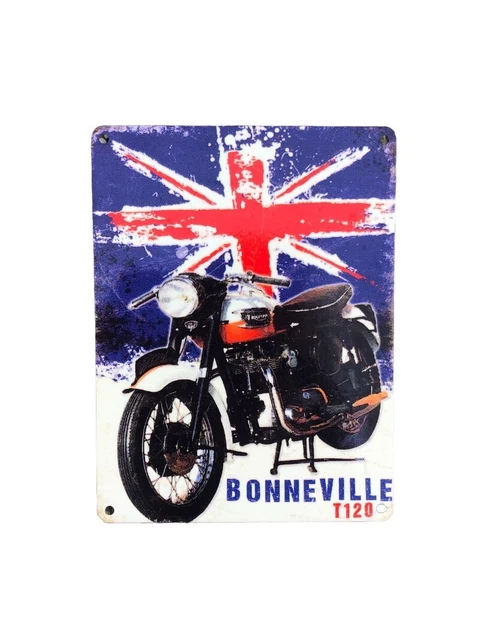 Plaque émaillée Triumph Canton Genève