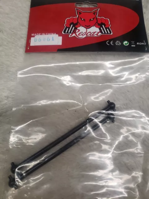 Redcat 84mm rc Dogbone Driveshaft (2pcs) New 1/10 06061 Tornado Vortex Shockwave