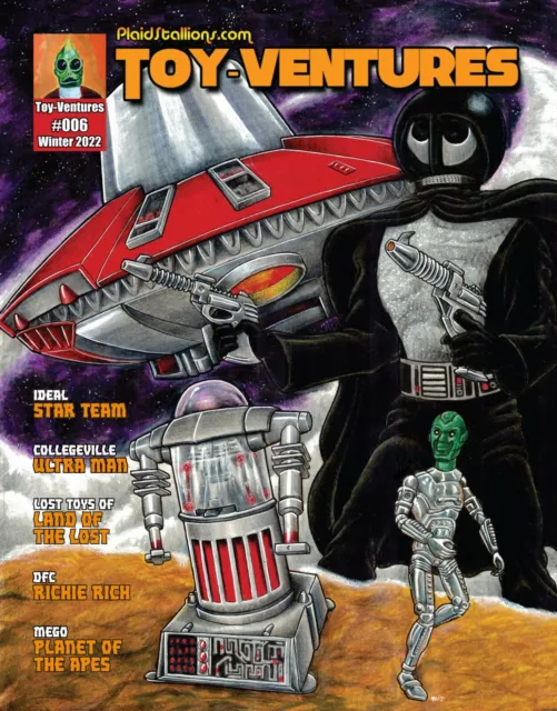 PlaidStallions Toy-Ventures Magazine #6 : Ideal Star Team, Ultraman, Mego Apes,