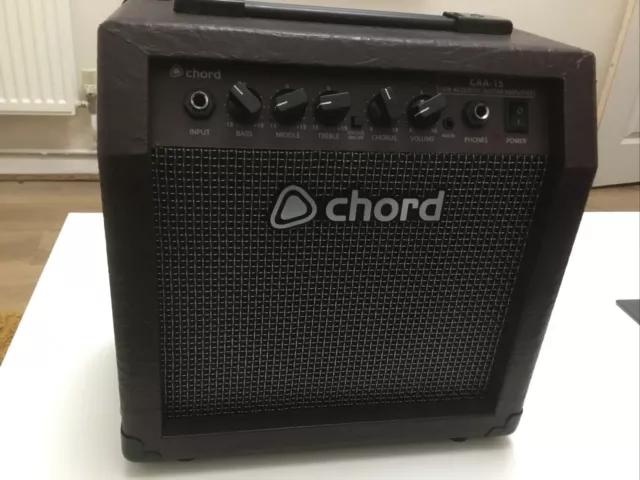 Chord CAA-15 Acoustic Guitar Amplifier 15 Watt