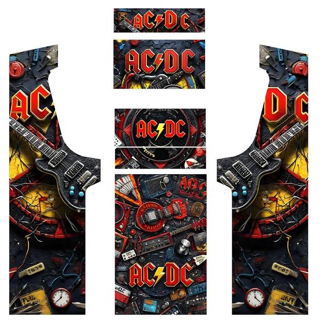 Stickers DEAD POOL pour Borne d'Arcade MAME ou EURO