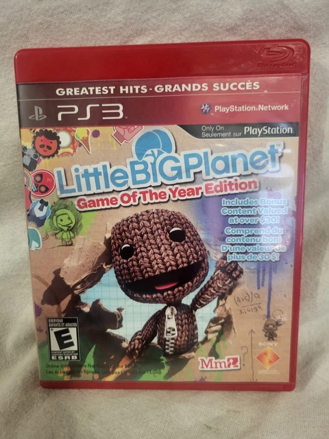 Little Big Planet Sur PS3 – Version Japonaise – Neuf Sous Blister – Action/Aventure