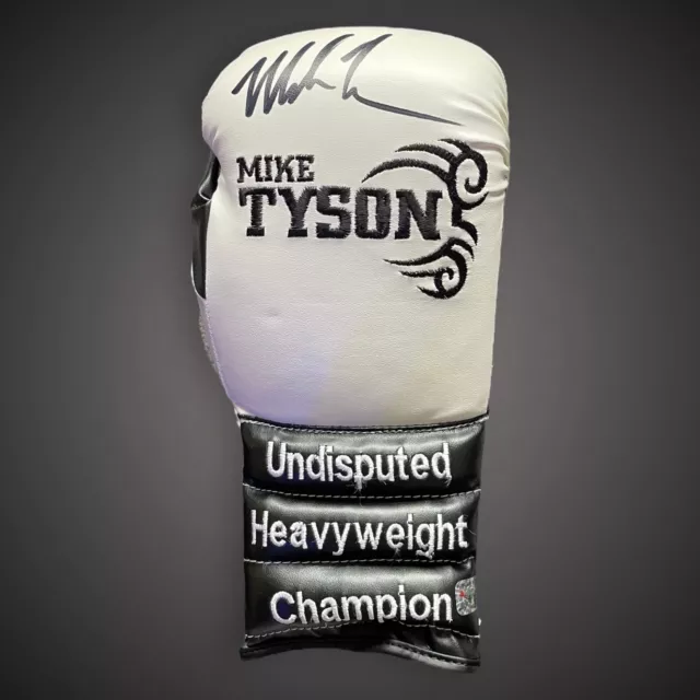 Mike Tyson Undisputed Heavyweight Champion Hand Signed Boxing Glove £199