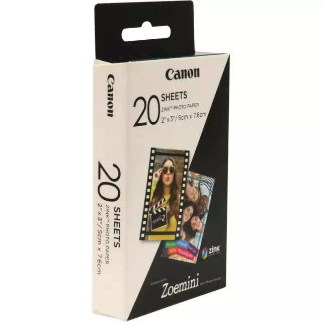 Canon ZP-2030 ZINK Paper 5 x 7,5 cm (20 Blatt) ZINK Material 2
