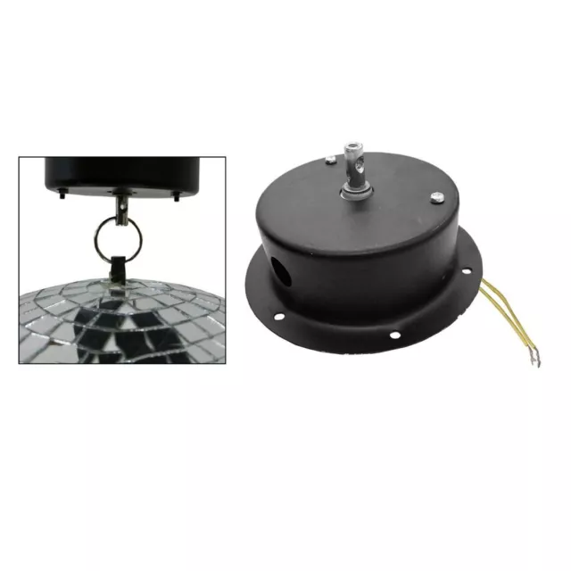 Rotating Rotating Mirror Disco Ball Motor Reflective Mirror Ball Motor  Ktv