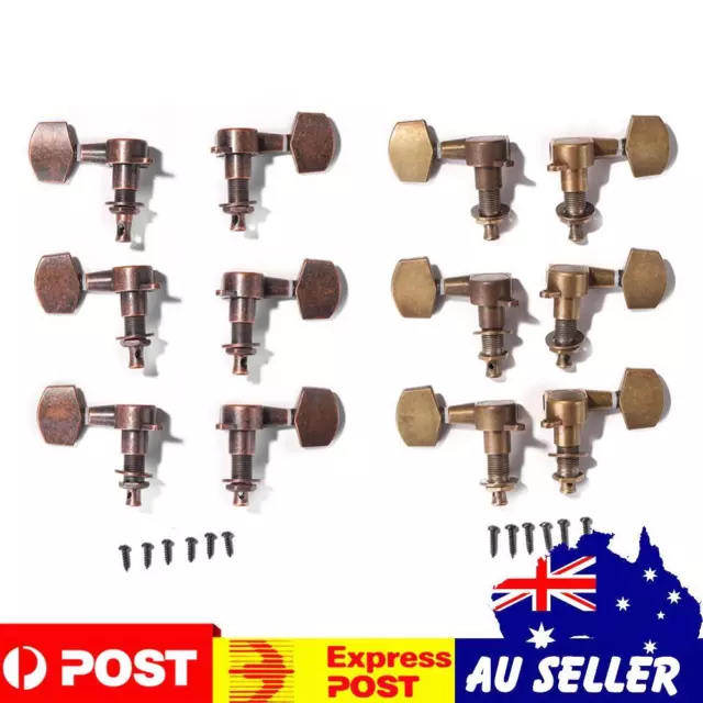 Acoustic Guitar Sealed Tuners Knobs Machine Heads Guitar Locking Tuning Pegs Key