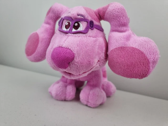 NICKELODEON BLUE'S CLUE'S Blues Clues Magenta & And You Plush Soft ...