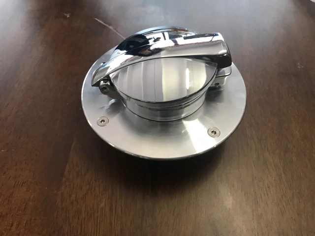 Monza Fuel Gas Cap For Bmw K100 K75 Key Closable Cafe Racer