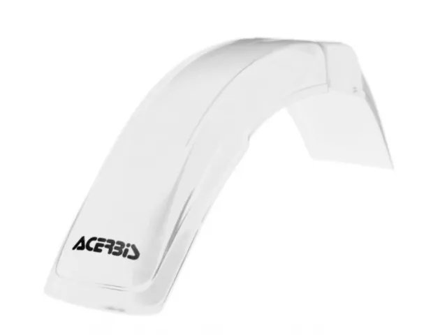 Enduro Vorderrad Kotflügel weiß ACERBIS Front Fender NOST 80er 90er Stil XT600