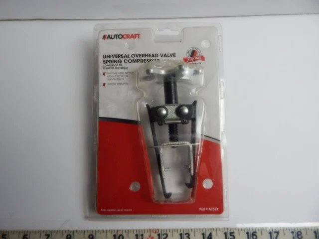 Autocraft Universal Overhead Valve Spring Compressor, New