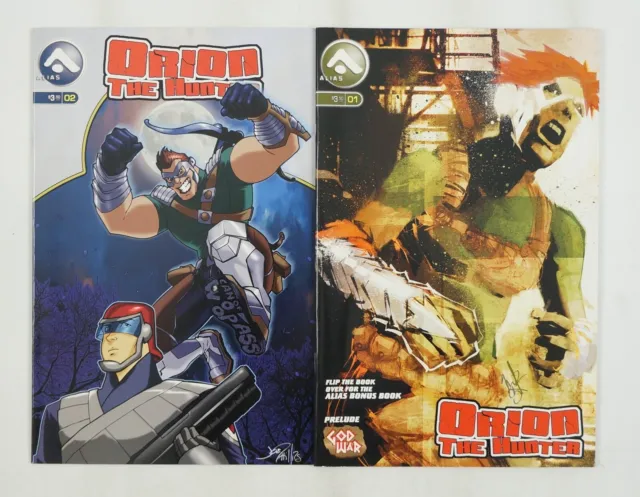 Orion the Hunter #1-2 VF/NM complete series - Alias Comics -10th Muse - set lot