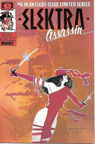 Elektra Assassin Comic Book #6 Marvel Comics 1987 NEW UNREAD VERY FINE/NEAR MINT
